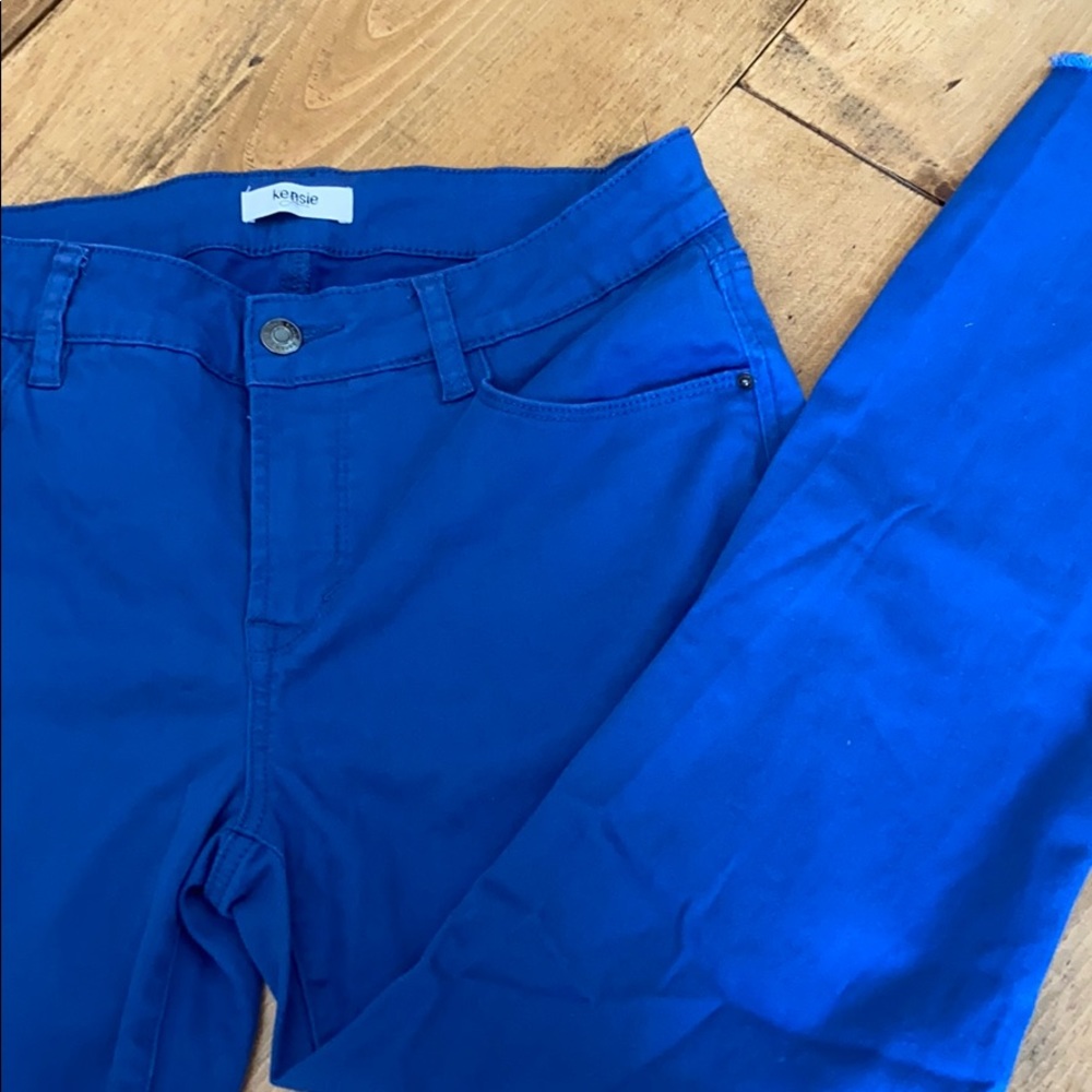 Blue denim pants